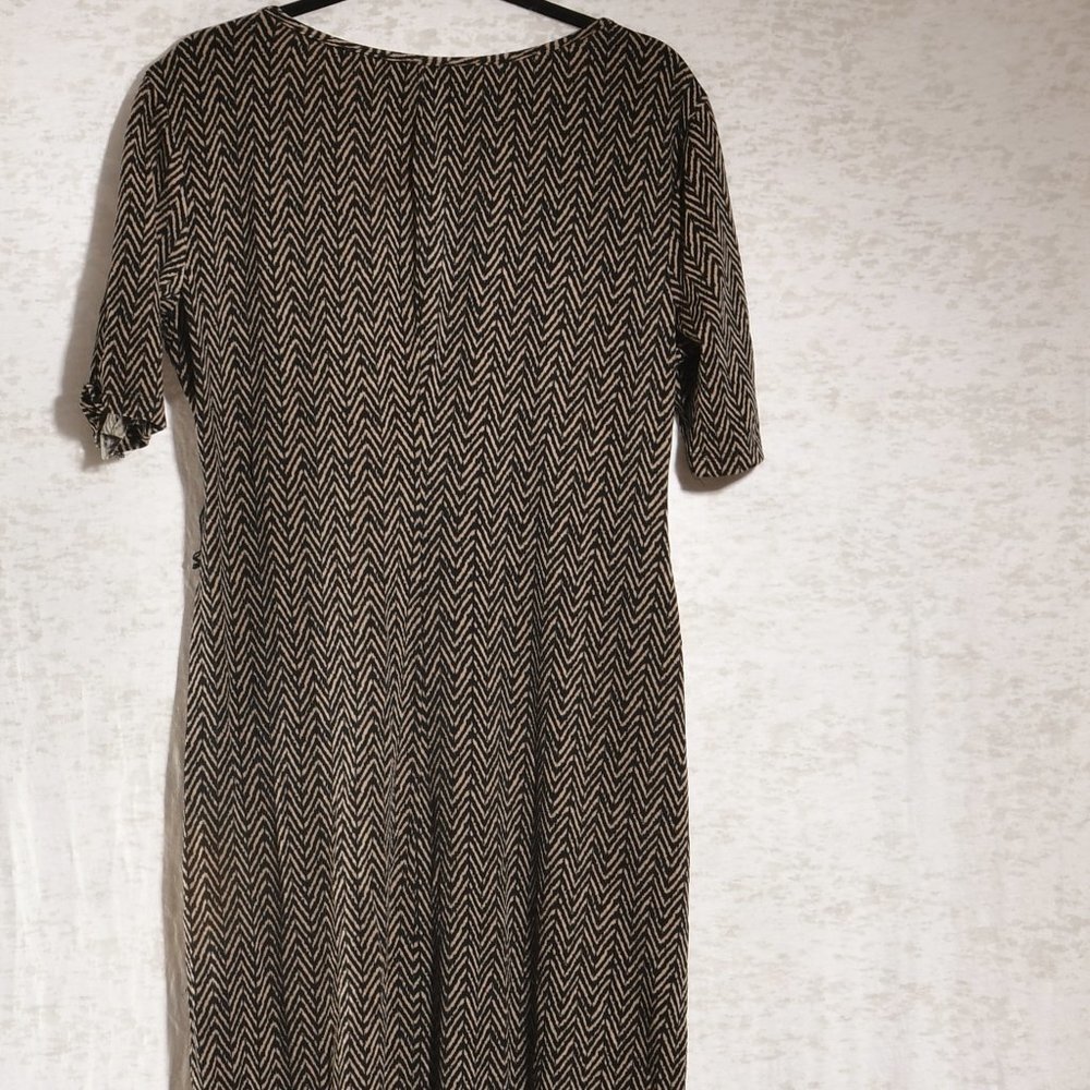 Connect Apparel Fall Long Dress BOHO Slits Maxi  Size 6 - Picture 5 of 6